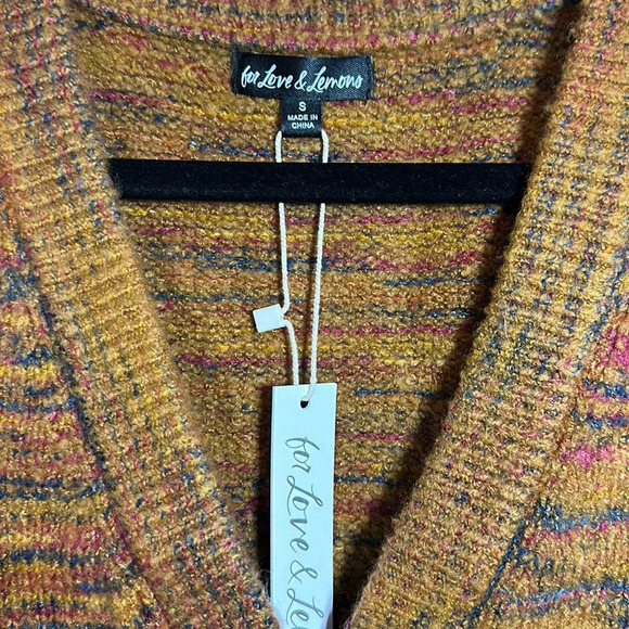 For Love And Lemons Orange Knit Crop Top - Picture 12 of 15